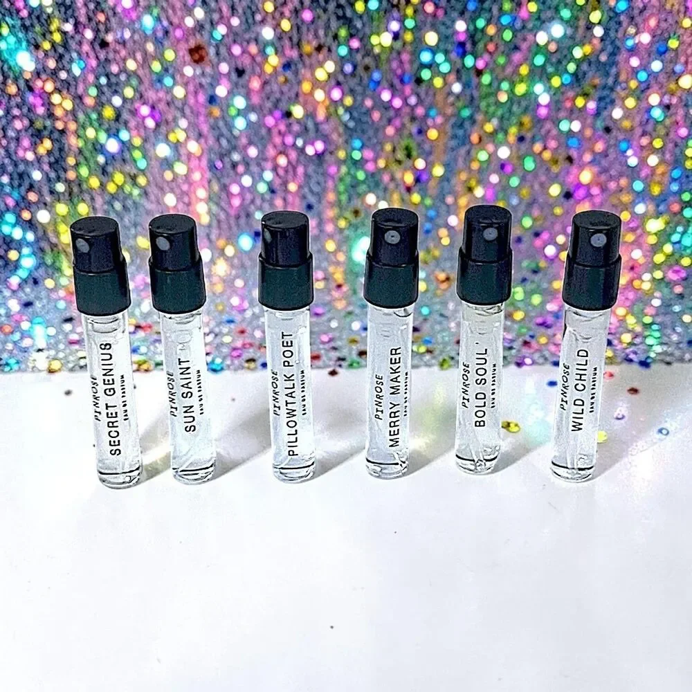 PINROSE Discovery Fragrance Set 6 ct Deluxe Minis New In Box